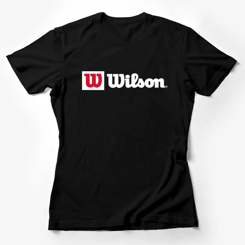 Wilson Sporting Goods Company Logo Female T-Shirt