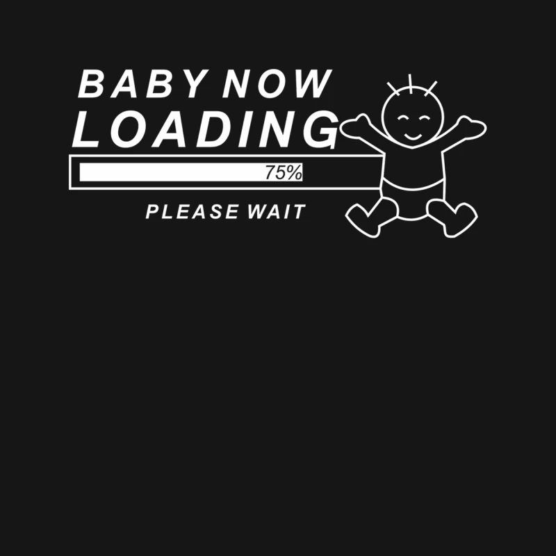Baby Now Loading Funny Ladies Mouse Pad