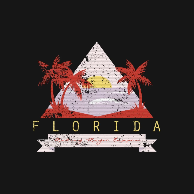 Coucher de Soleil en Floride Femme T-Shirt