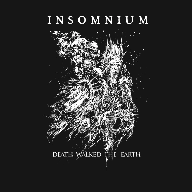 Insomnium Death Walked The Earth Male Long Sleeve T-Shirt