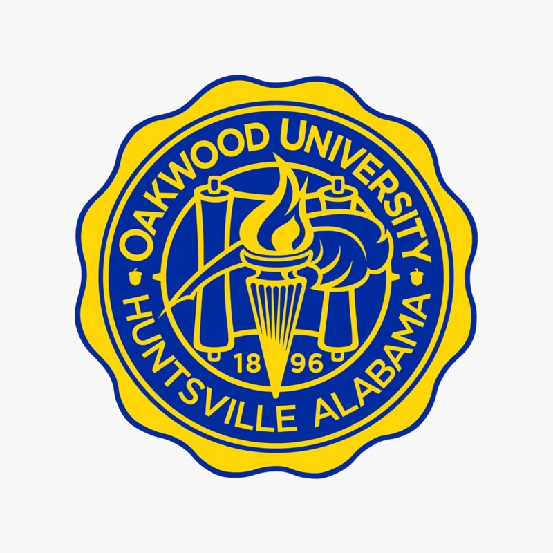 Official Seal of Oakwood University in Huntsville, Alabama Cotton Tote Bag