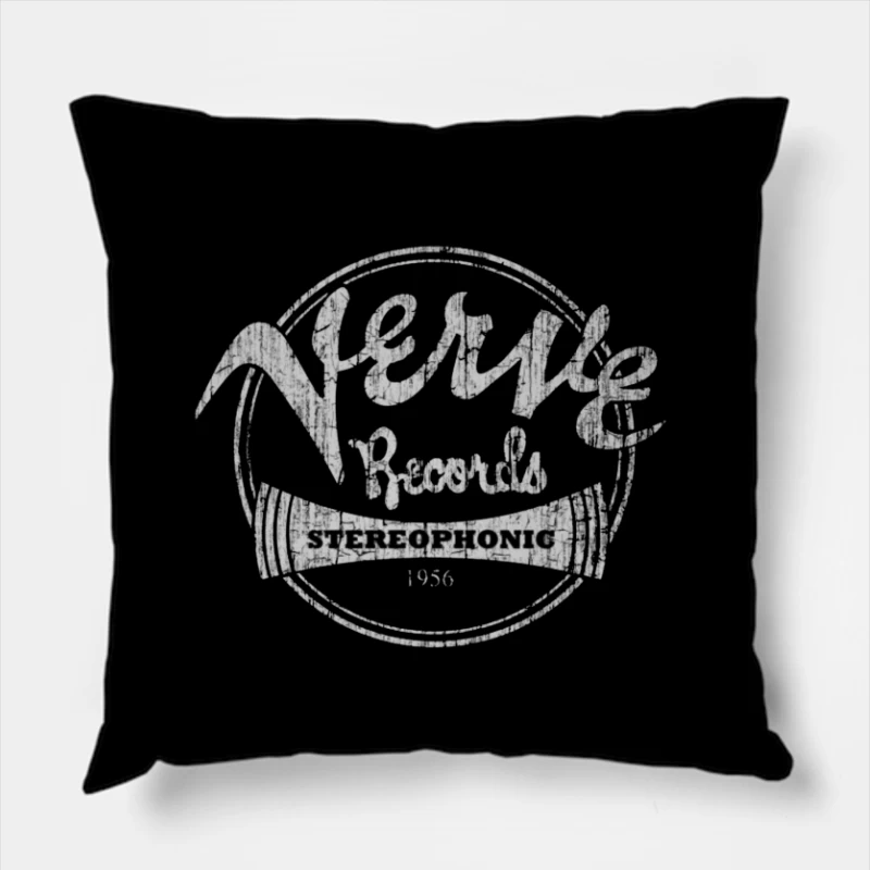 Records verve Throw Pillow
