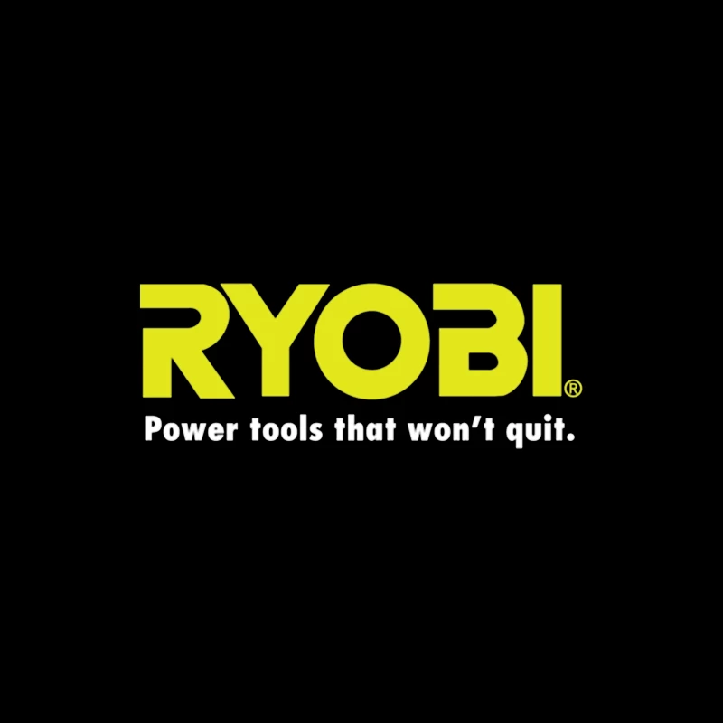 Ryobi Power Tools Corporate Logo with Slogan Coffee Mug