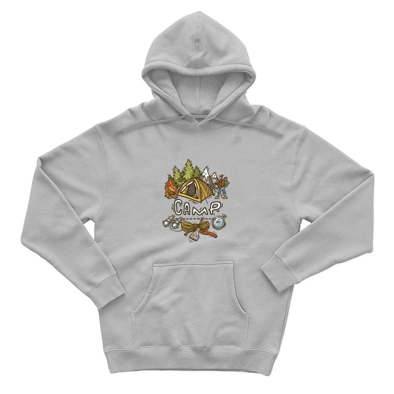 Camping-Abenteuer im Freien Herren Pullover Hoodie