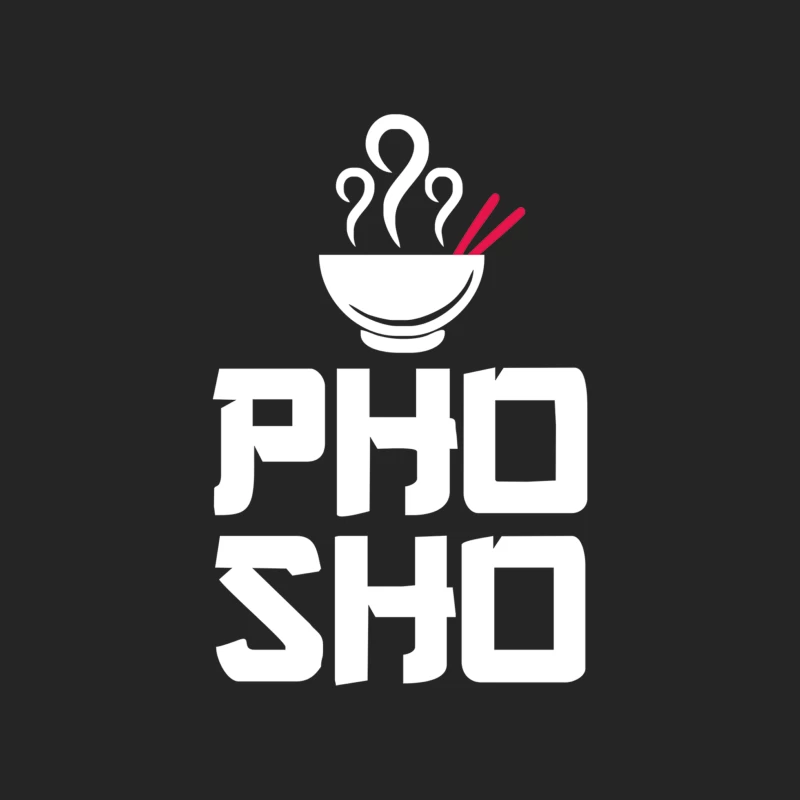 Pho Sho Foodie Asian Food Humor Chopsticks Funny Female Pullover Sweatshirt
