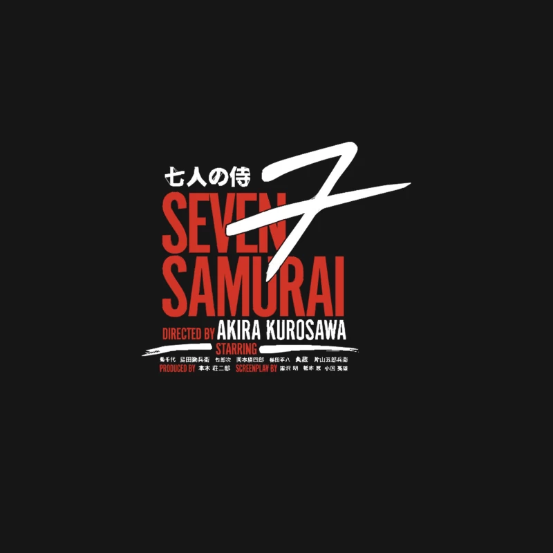 Seven Samurai Desk Mat