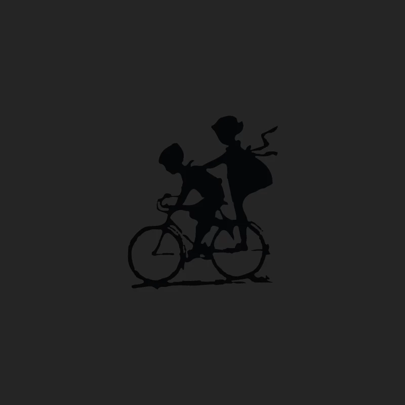 Balade en vélo illustrée Homme Sweat-shirt à enfiler