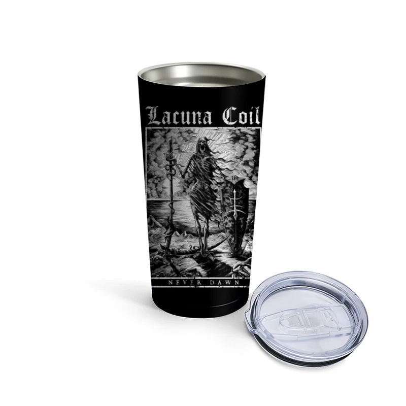 Lacuna Coil Never Dawn Travel Mug