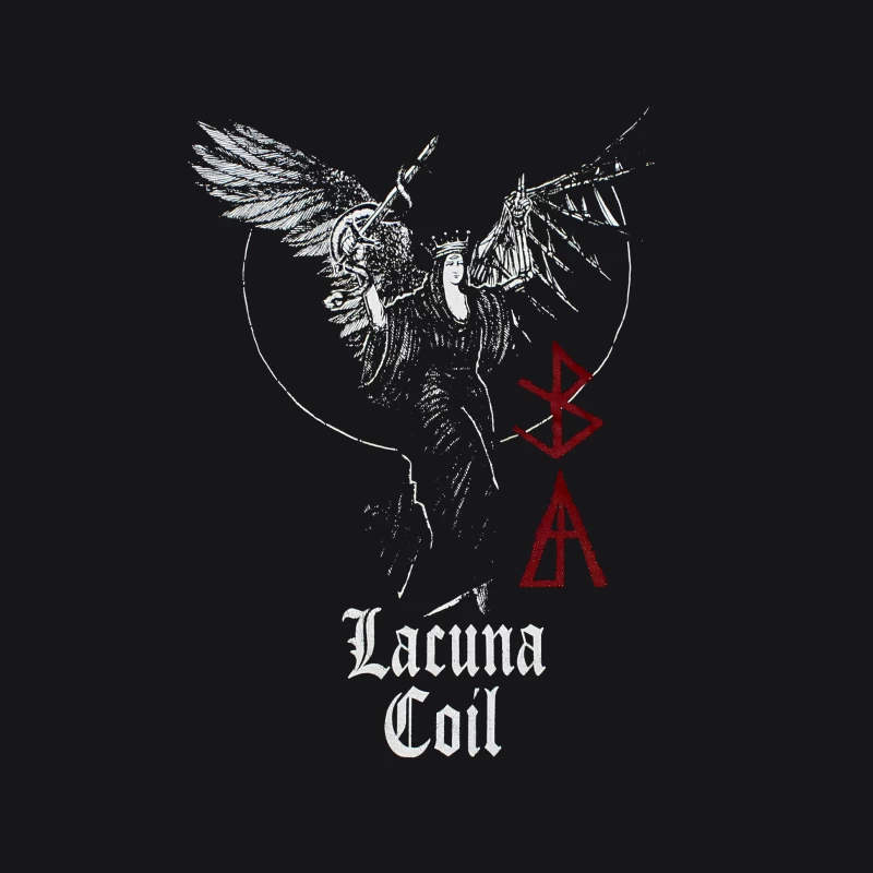 Lacuna Coil Layers of Time Female Pullover Hoodie