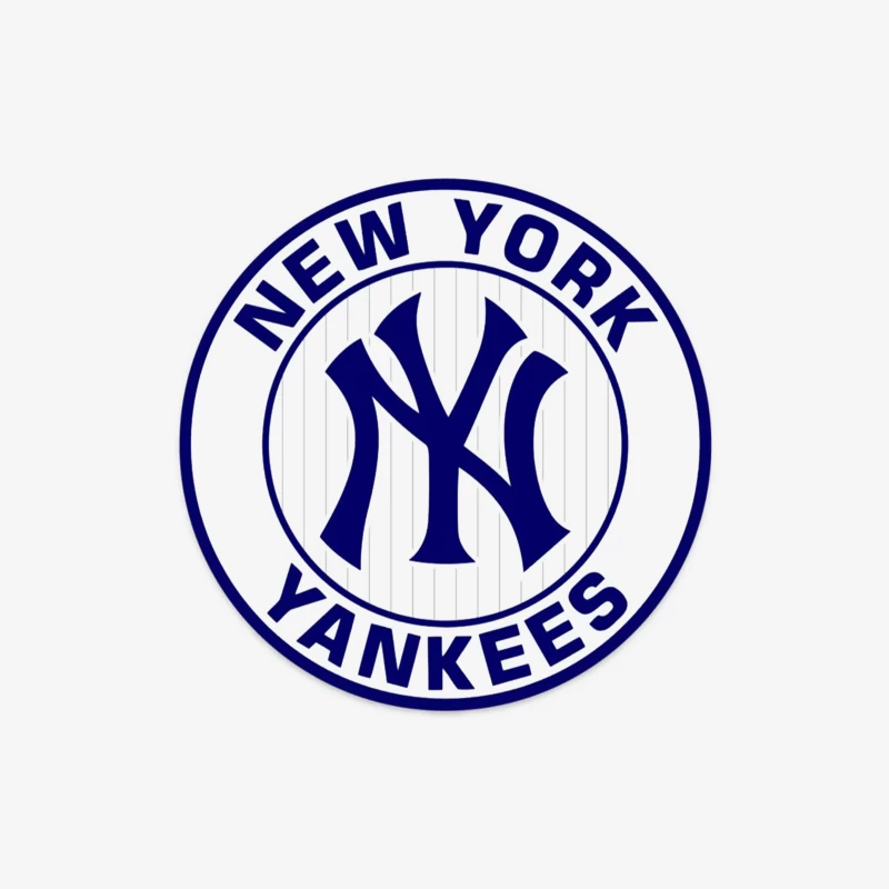 New York Yankees MLB Baseball Team Logo Female Long Sleeve T-Shirt