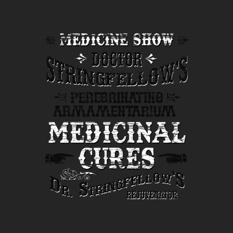 Dr. Stringfellow_s Rejuvenator, weathered board distressed Female Pullover Sweatshirt