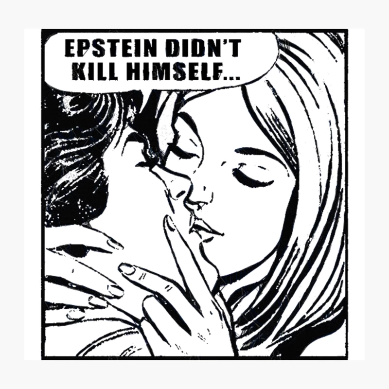 Epstein Didn_t Kill Himself  MemeShirt Throw Pillow