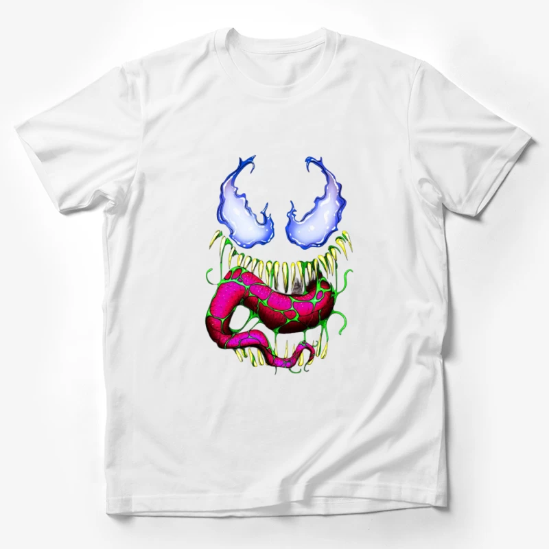 Vibrant Comic Monster Art Male T-Shirt