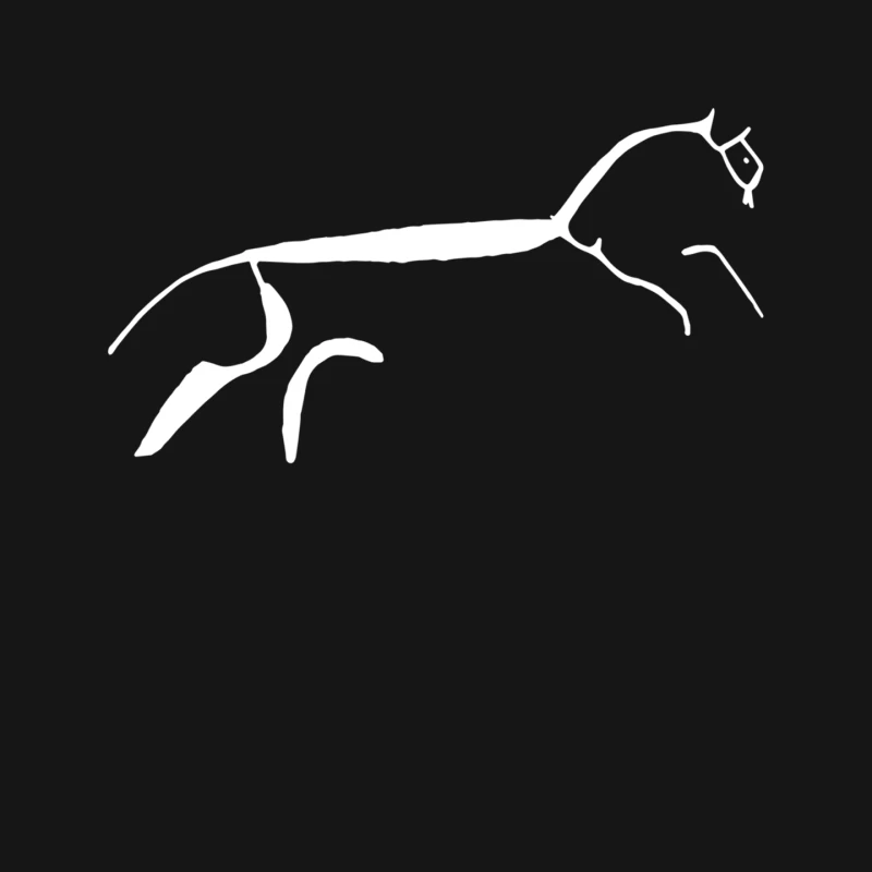 Uffington Horse Mouse Pad