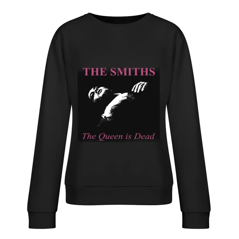 The Smiths "The Queen Is Dead" Album Cover Art Female Pullover Sweatshirt