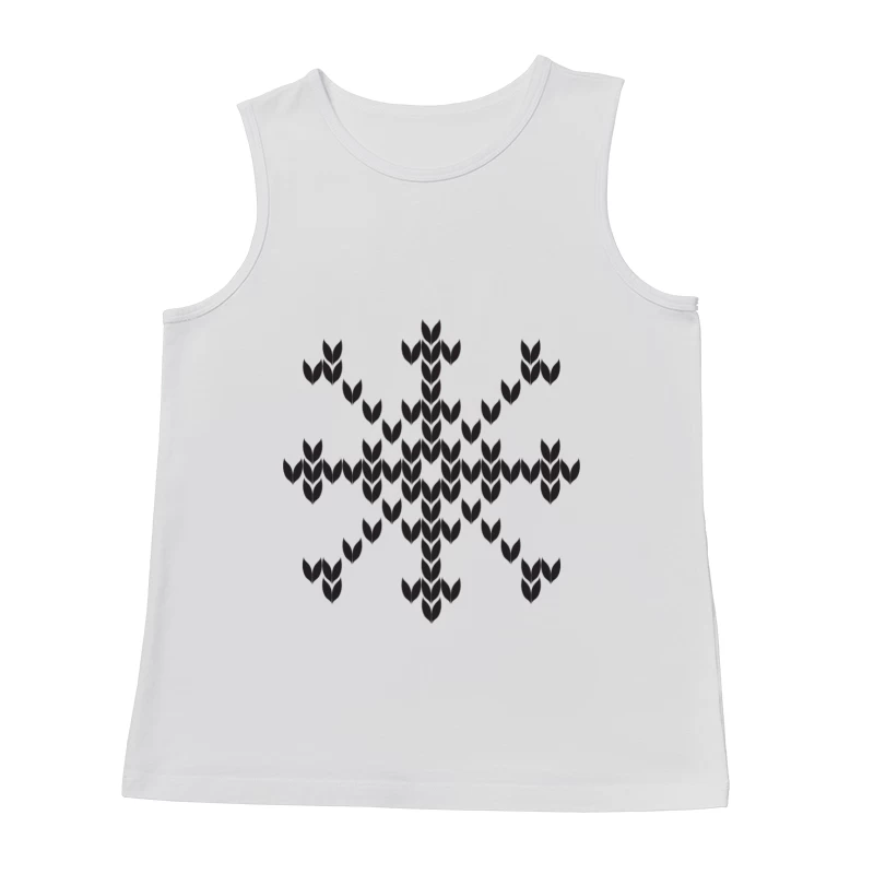 Motif de flocon de neige géométrique Homme Débardeur