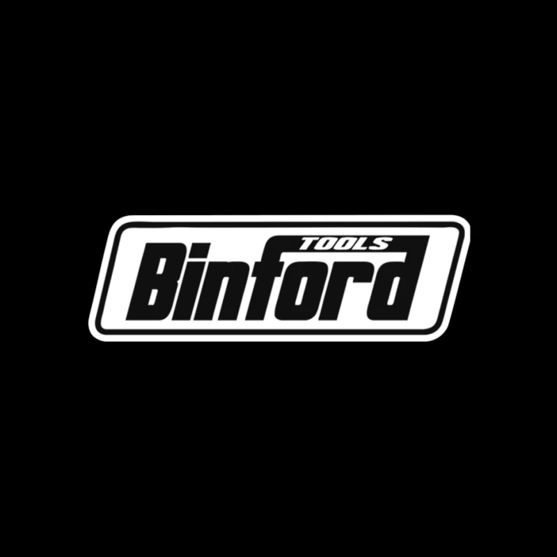 Binford Tools Black and White Company Logo Pin