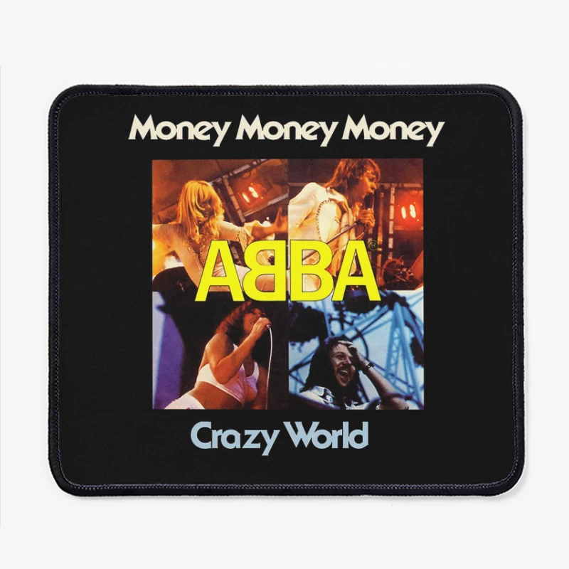 Abba Crazy World Mouse Pad