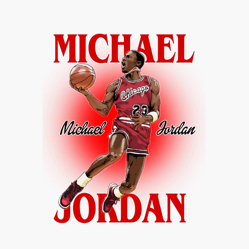 Michael Jordan Basketball nba Cotton Tote Bag