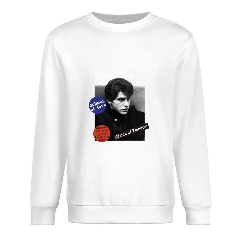 Echos der Liebe und Freiheit Herren Pullover Sweatshirt