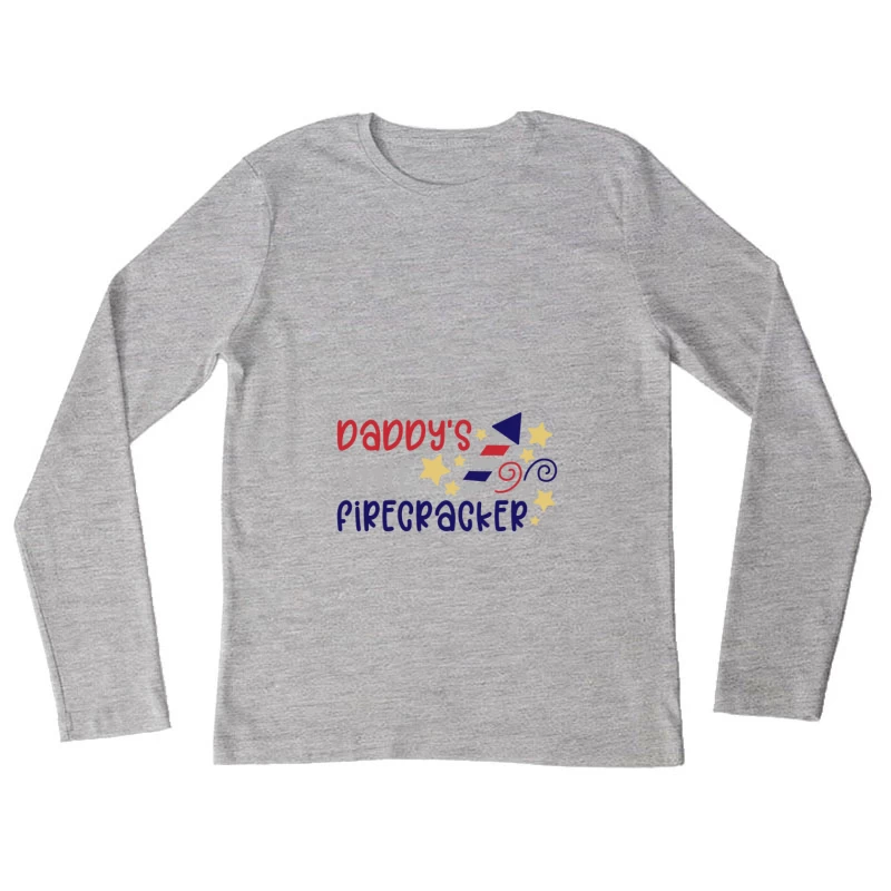 T-shirt Enfant Feu d'Artifice Femme Manches Longues T-Shirt