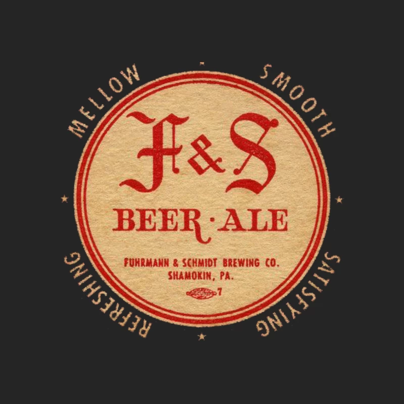 F and S Beer Ale Male Pullover Sweatshirt