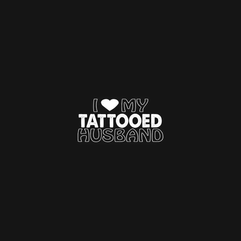 Amo il mio marito tatuato Maglietta maniche lunghe Uomo