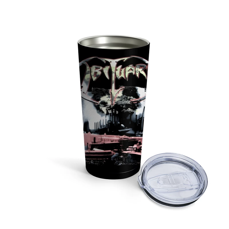 Obituary World Demise Travel Mug