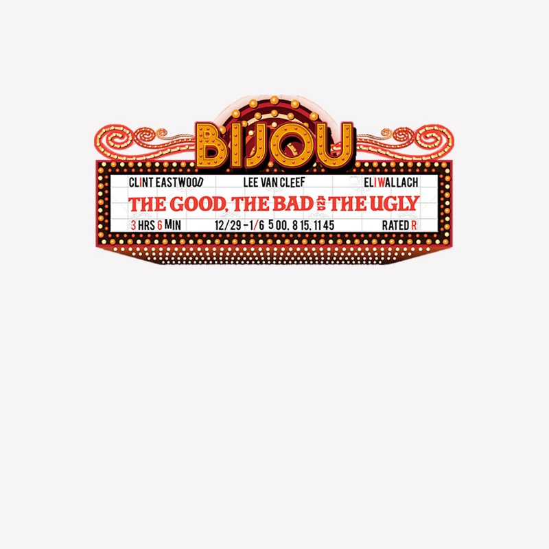 The Good the Bad & The Ugly Marquee Female T-Shirt