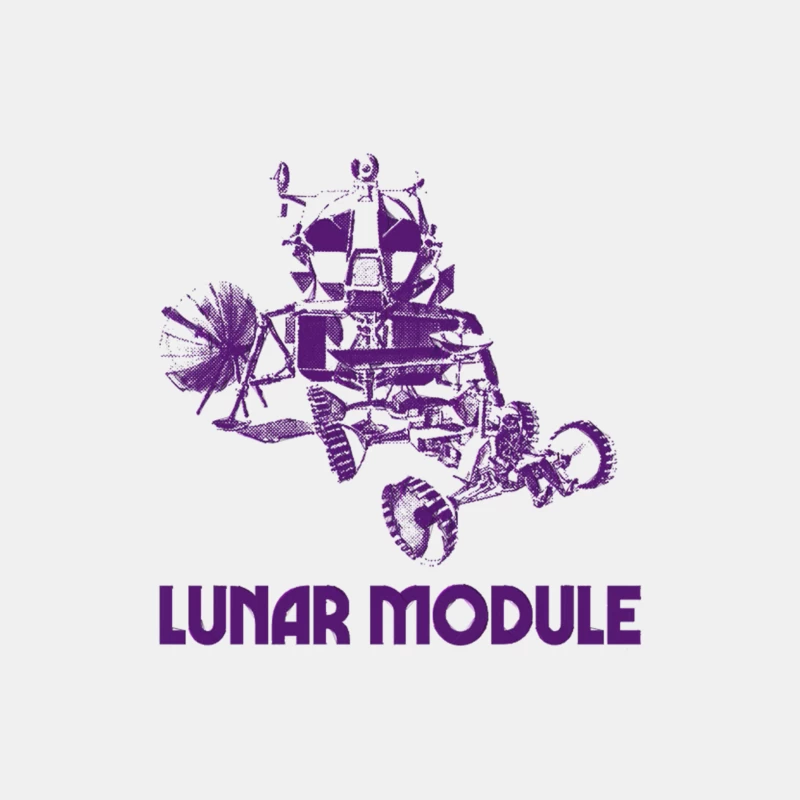 Apollo Lunar Module Tribute Design Male Tank Top