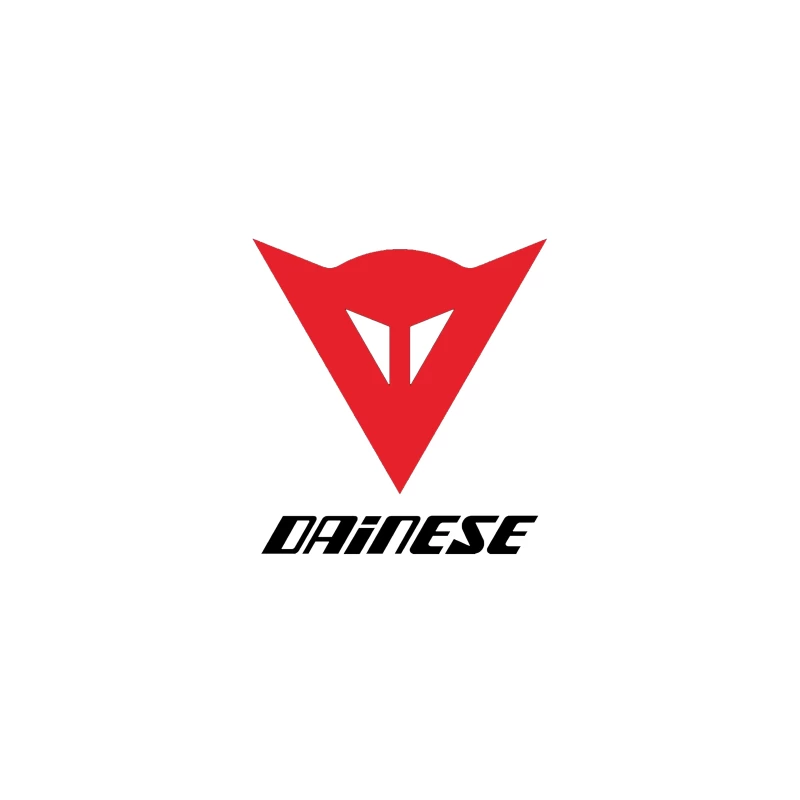 Dainese Motorcycle Gear Brand Logo in Red Travel Mug