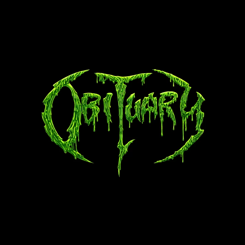 Obituary Green Logo Travel Mug