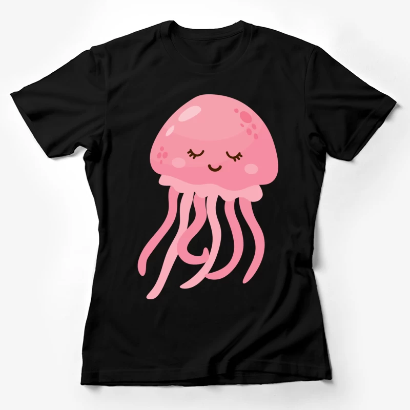Méduses mignonnes et roses Femme T-Shirt
