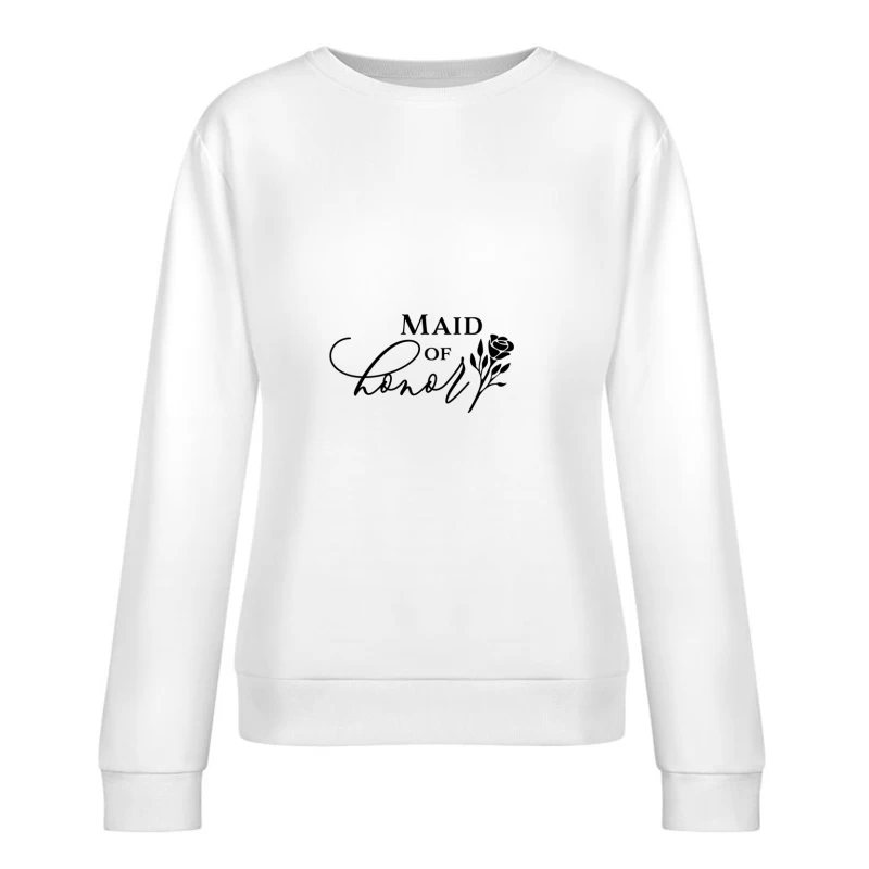 Logo en forme de croissant Femme Sweat-shirt à enfiler