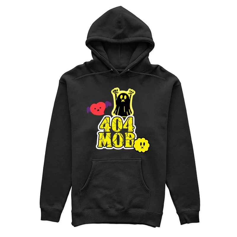 404 MOB Geisterherz Emblem Damen Pullover Hoodie