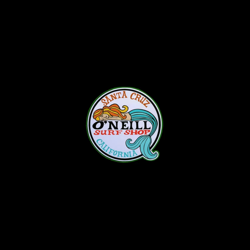 Vintage O'Neill Surf Shop Logo from Santa Cruz, California Coffee Mug