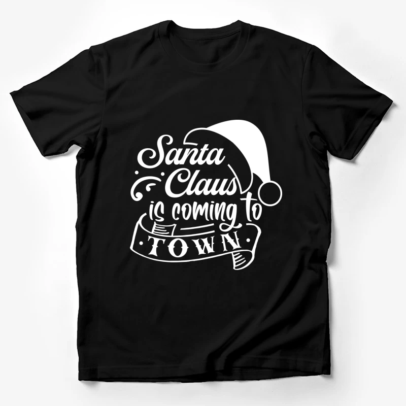Design de Noël joyeux avec le Père Noël Homme T-Shirt