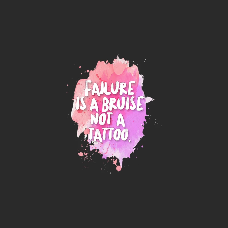 Failure is a bruise, not a tattoo. InspirationalMotivational Quotes Baseball Cap