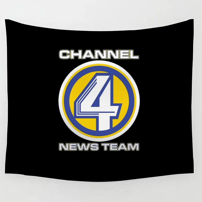KVWN Channel 4 News Logo Tapestry