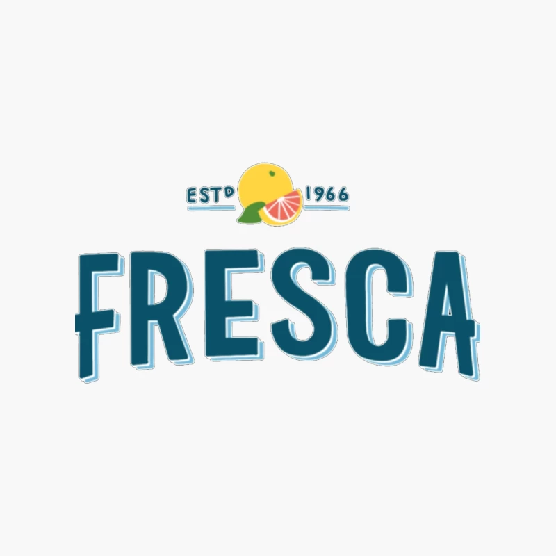 Vintage Fresca Soda Logo Design from 1966 Cotton Tote Bag