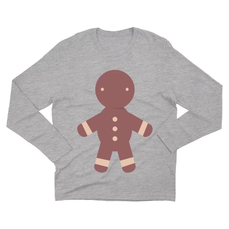 Gâteau de Pain d'épice Homme Manches Longues T-Shirt