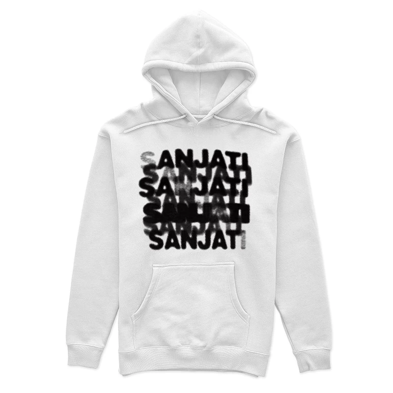 Abstrakte Schriftkunst Damen Pullover Hoodie