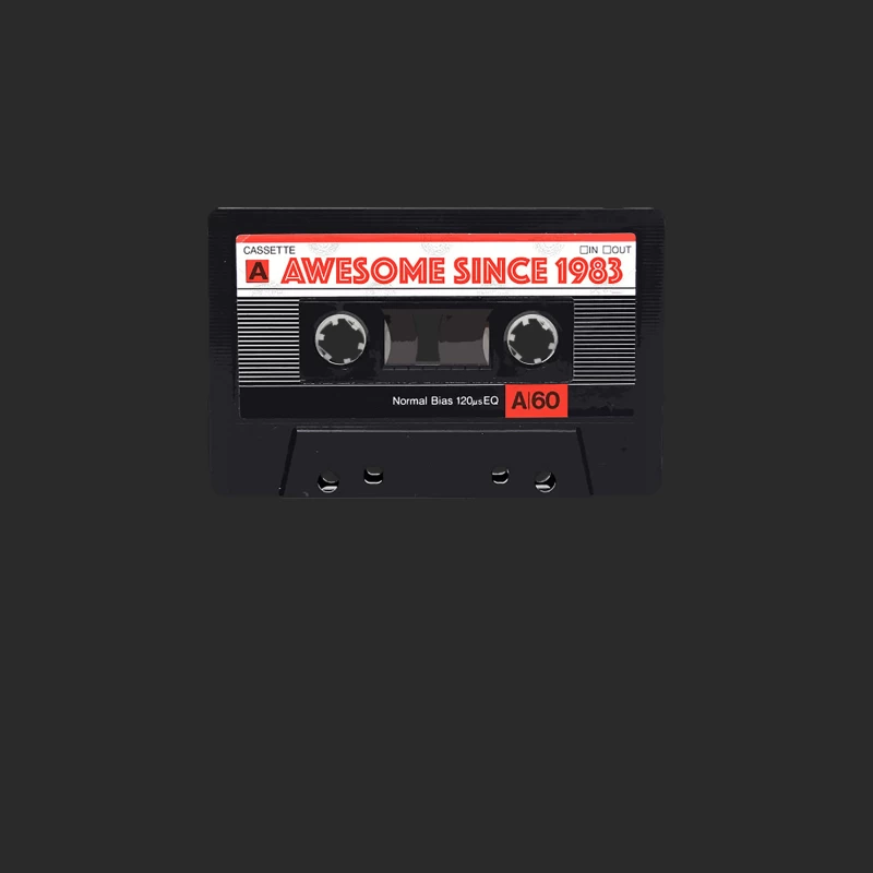 Classic Cassette Tape Mixtape - Awesome Since 1983 Birthday Gift Baseball Cap