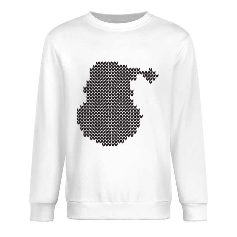 Illustration artistique géométrique Homme Sweat-shirt à enfiler