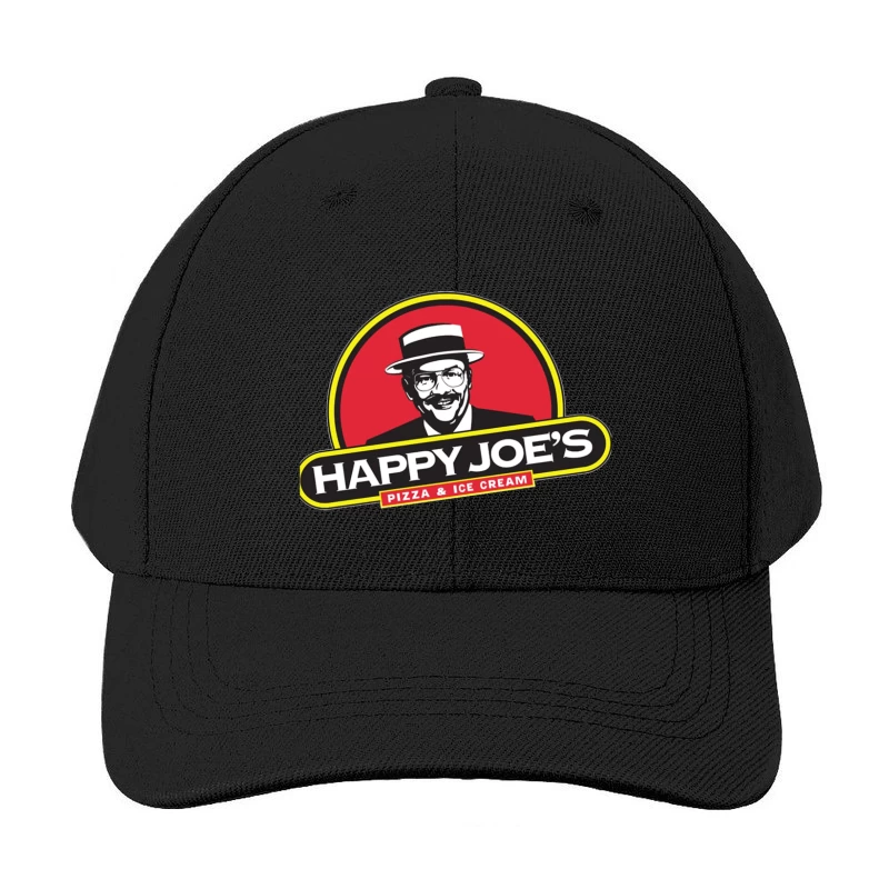 Happy Joe's Pizza & Ice Cream Vintage Restaurant Logo Baseball Cap