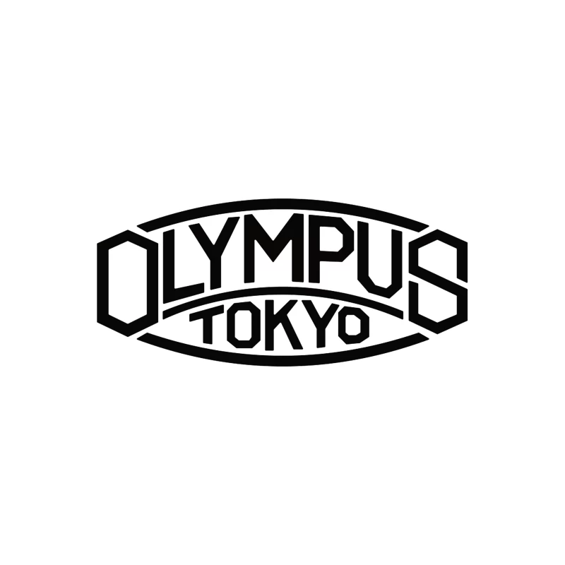 Olympus Tokyo Vintage Camera Brand Logo Desk Mat