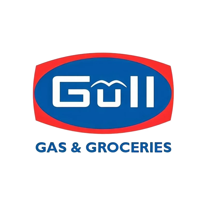 Gull Gas Station and Grocery Store Brand Logo Mouse Pad