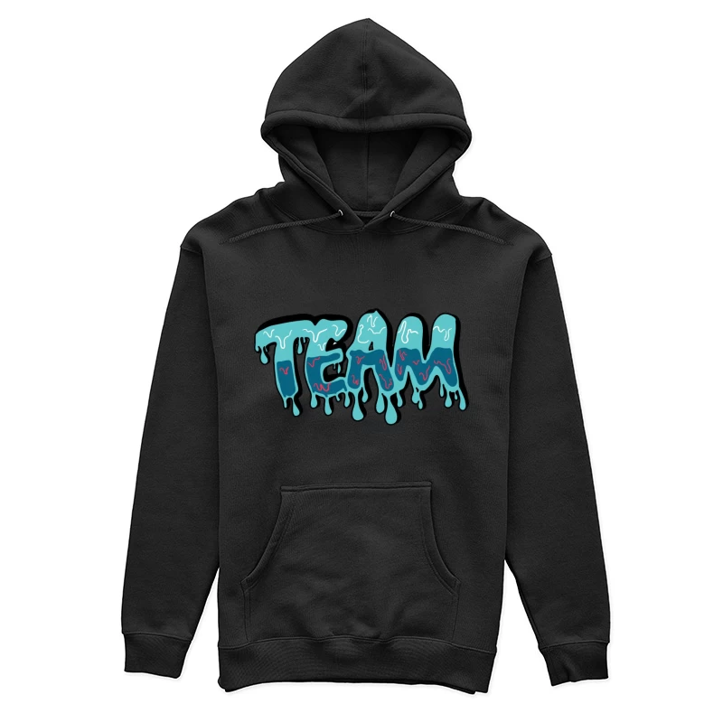 Graffiti-Stil TEAM Design Damen Pullover Hoodie