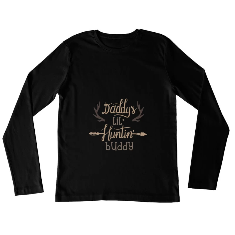 Cadeau pour Jeune Chasseur Femme Manches Longues T-Shirt