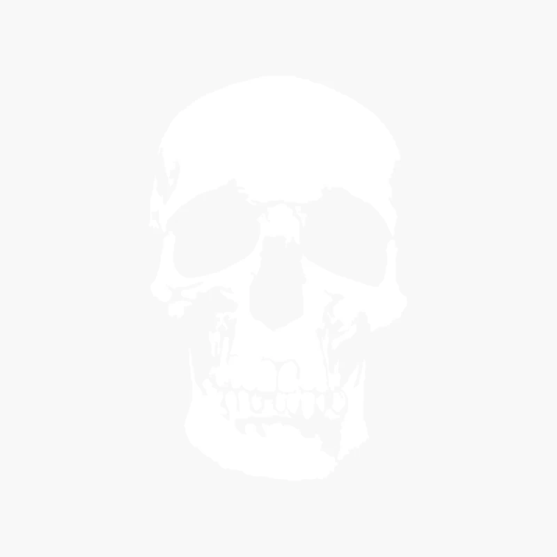 Tone skull Cotton Tote Bag